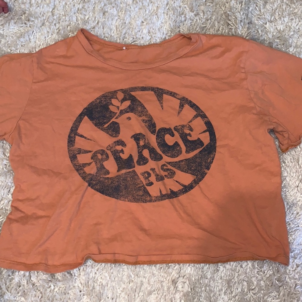 Peace Pls Crop Top
